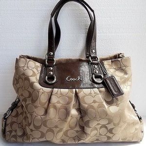 AUTHENTIC COACH Ashley Signature Sateen Bag